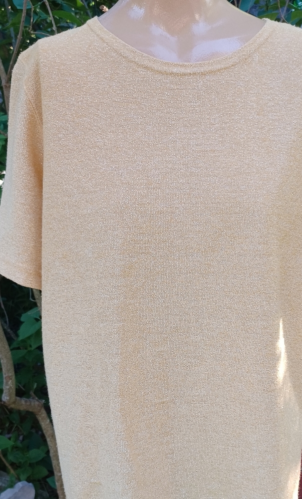 PRICE DROP!! Gold metallic sweater